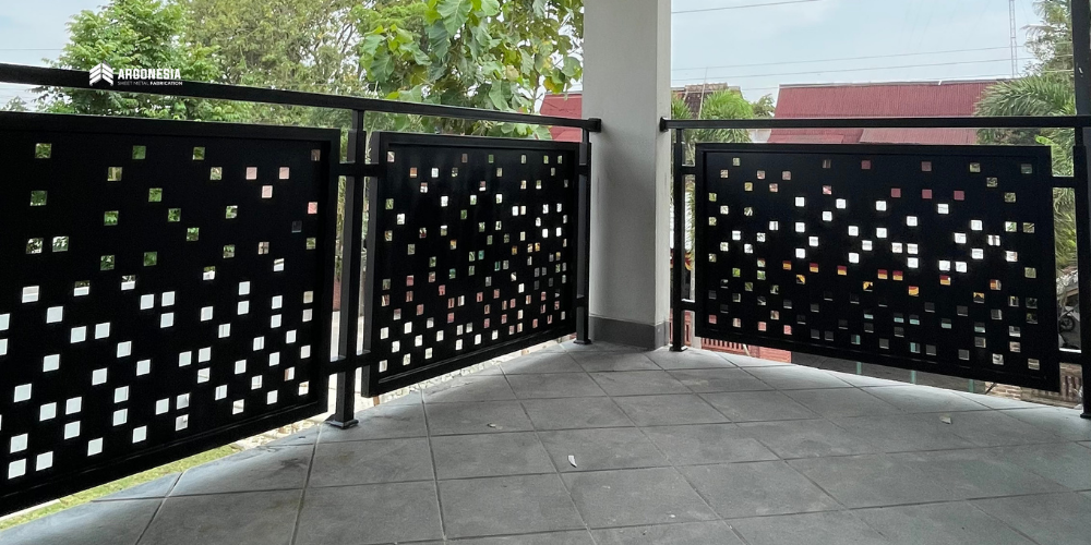 Railing balkon Laser Cutting